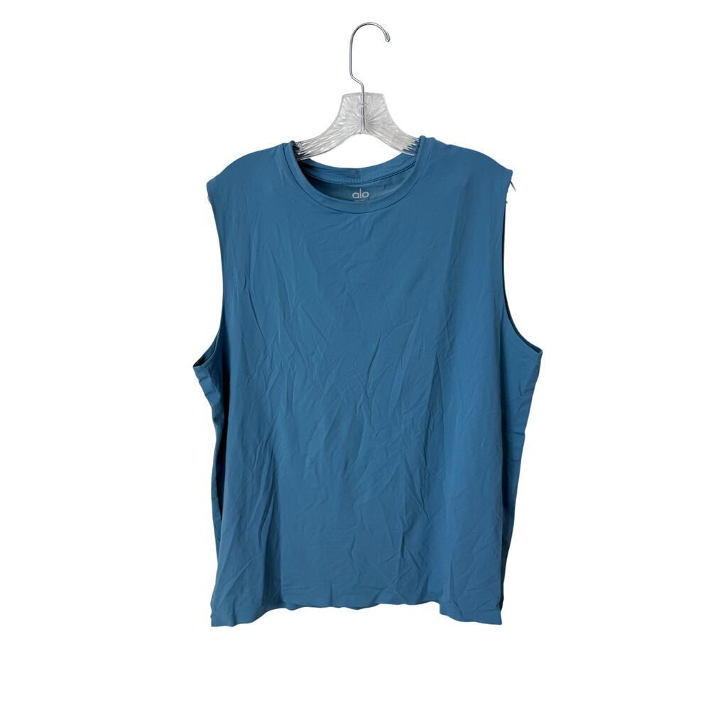 ALO Yoga Men's Light Blue Tank Top Size Large